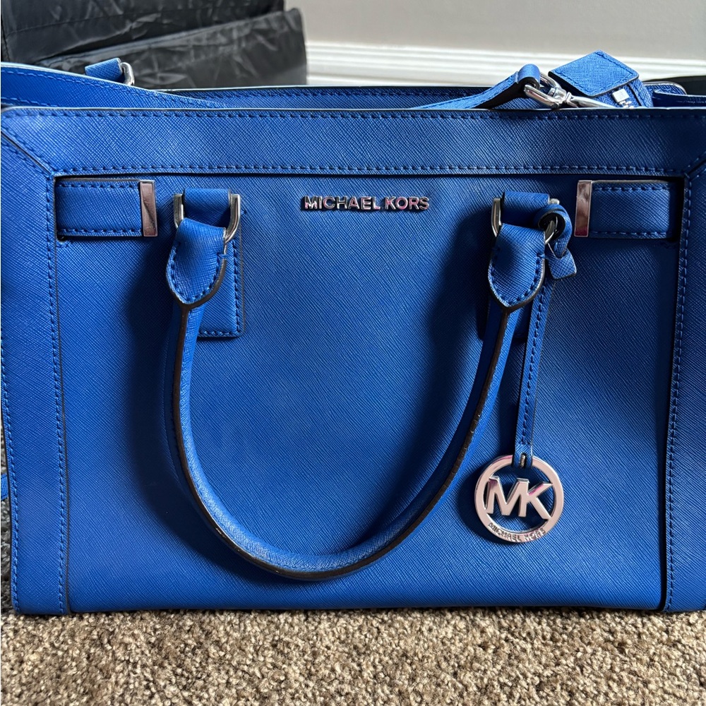 Michael Kors Royal Blue Satchel